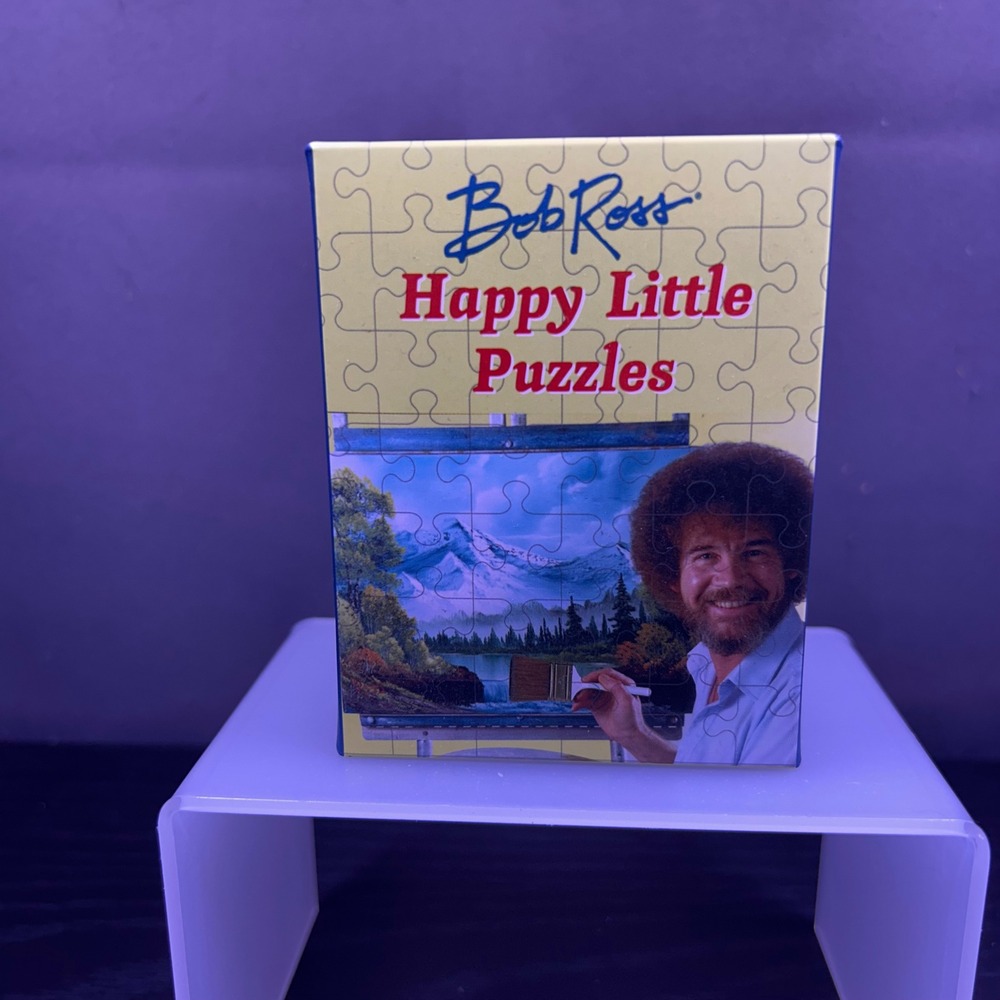 Bob‎ Ross Happy Little Puzzles 180pc Jigsaw 2-Pack